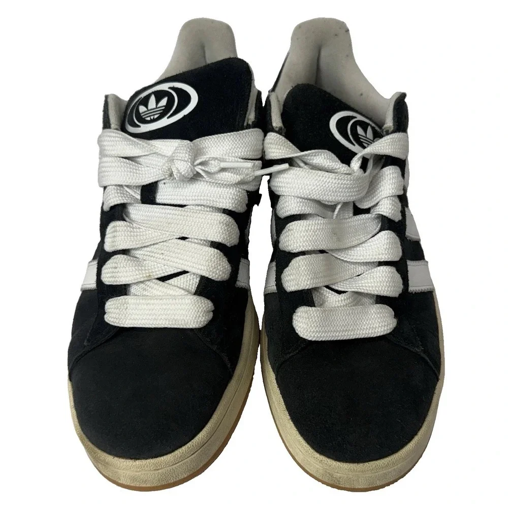 Adidas Campus 00s Men's Size 12 Shoes Black White Suede Gum Sole